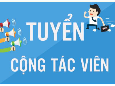 TUYỂN CỘNG TÁC VIÊN