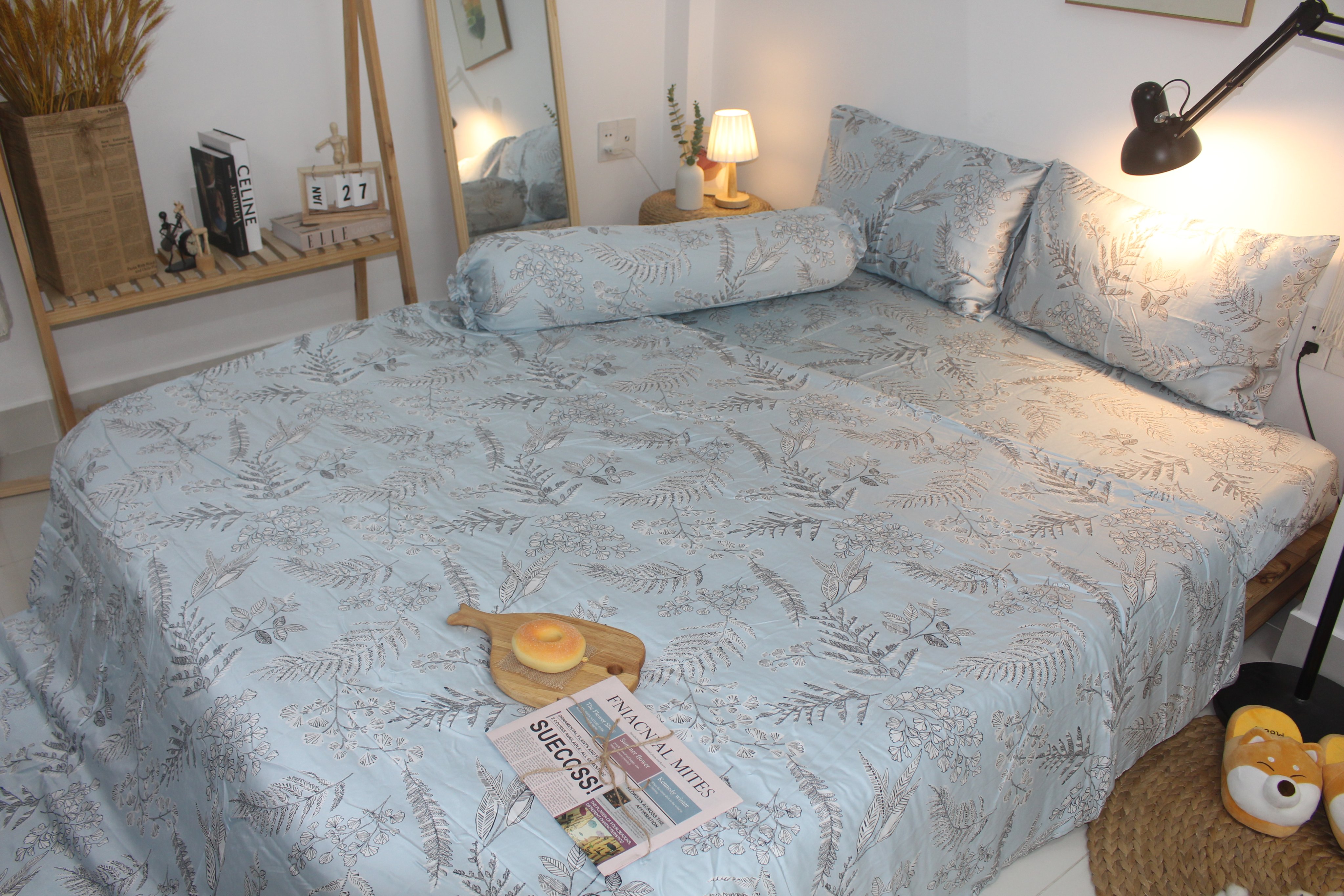 Bộ Chăn Drap gối TENCEL 60s Cao cấp mềm mịn mượt mà như lụa