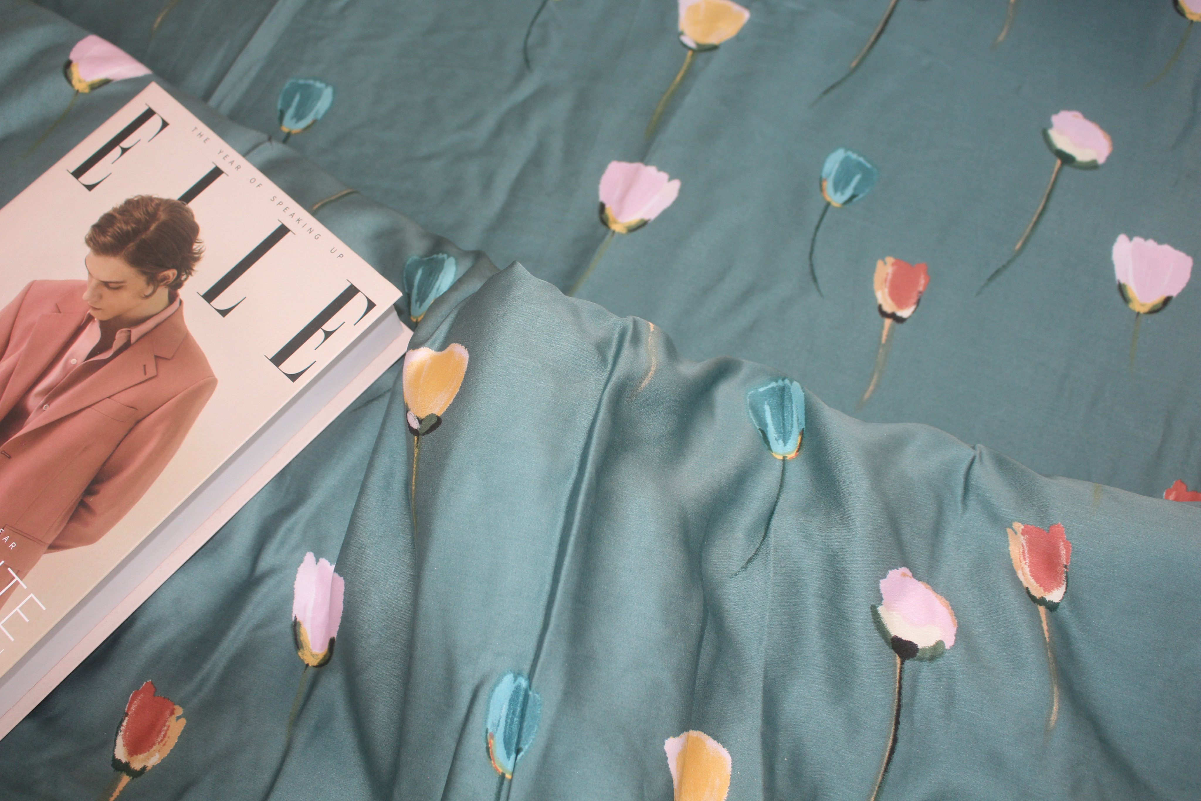 Bộ Chăn Drap gối TENCEL 60s Cao cấp mềm mịn mượt mà như lụa