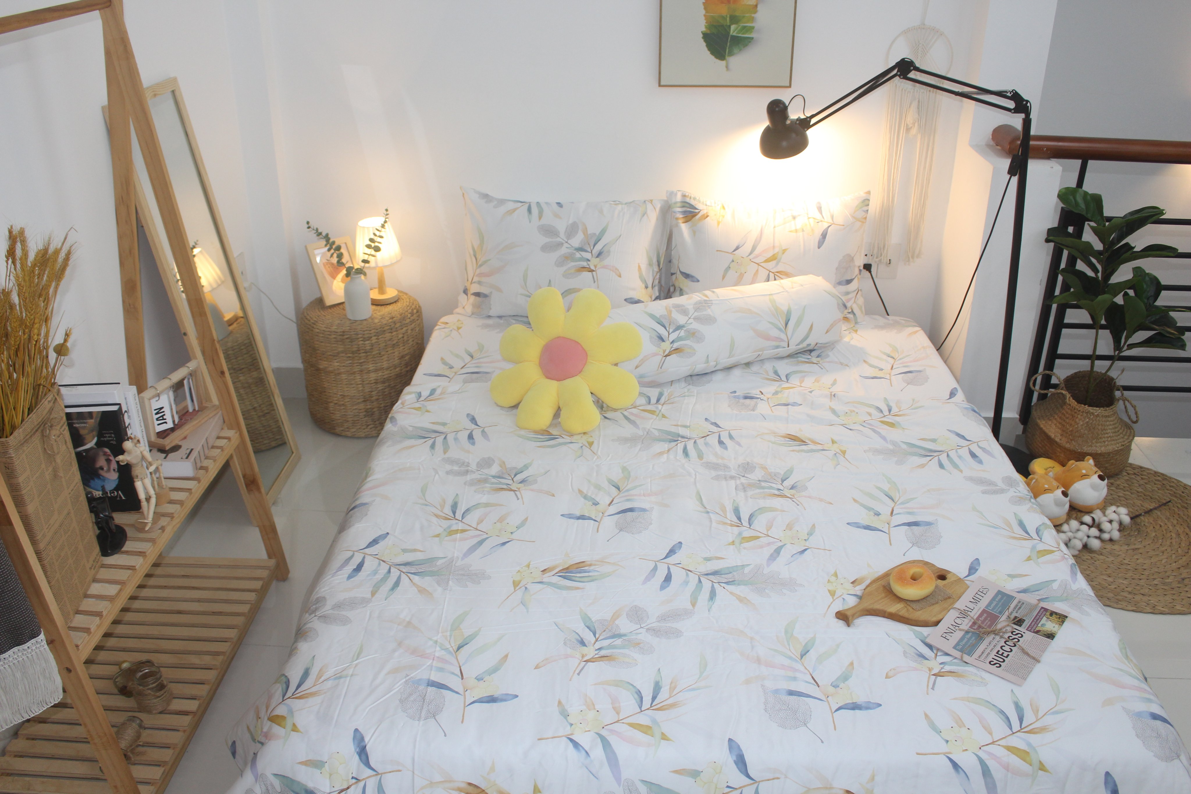 Bộ Chăn Drap gối TENCEL 60s Cao cấp mềm mịn mượt mà như lụa