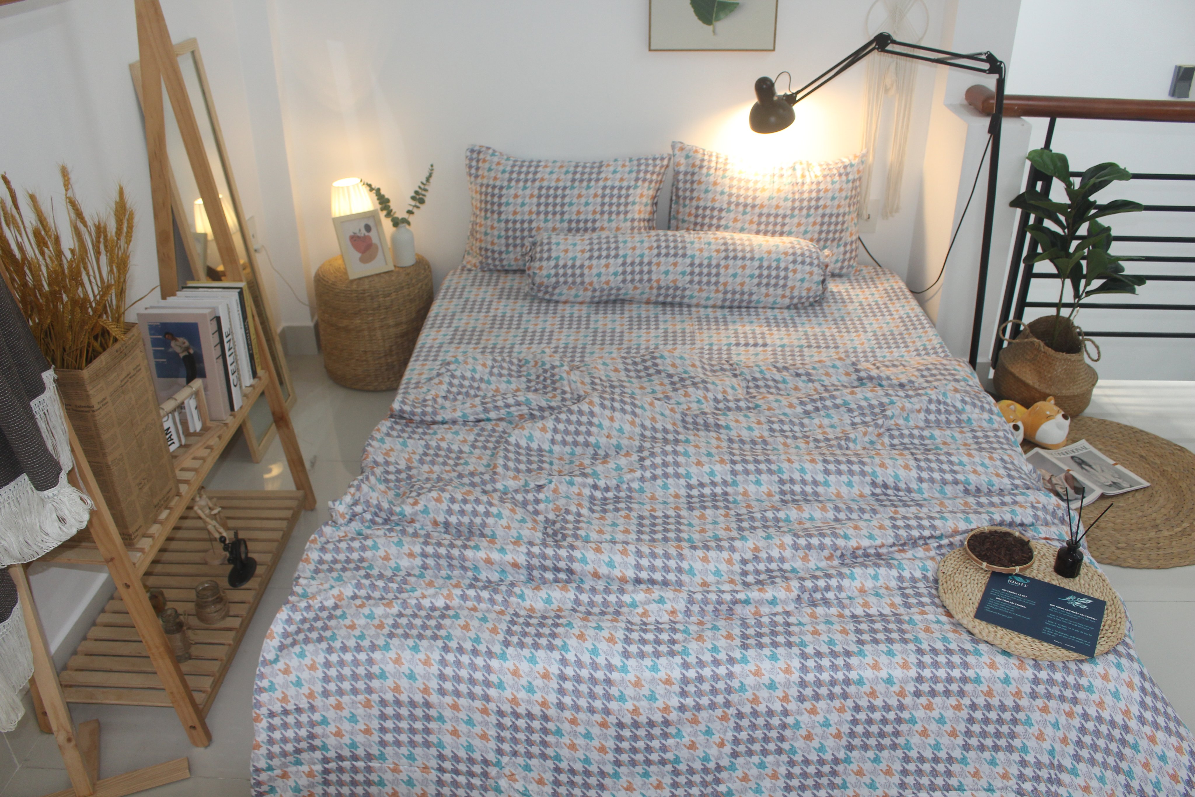 Bộ Chăn Drap gối TENCEL 60s Cao cấp mềm mịn mượt mà như lụa