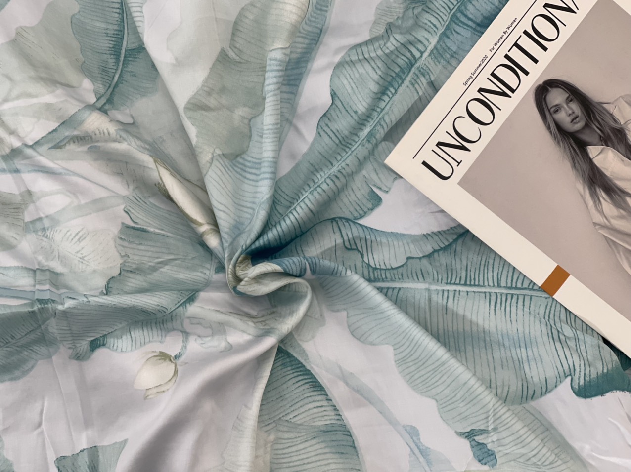 Bộ Chăn Drap gối TENCEL 60s Cao cấp mềm mịn mượt mà như lụa