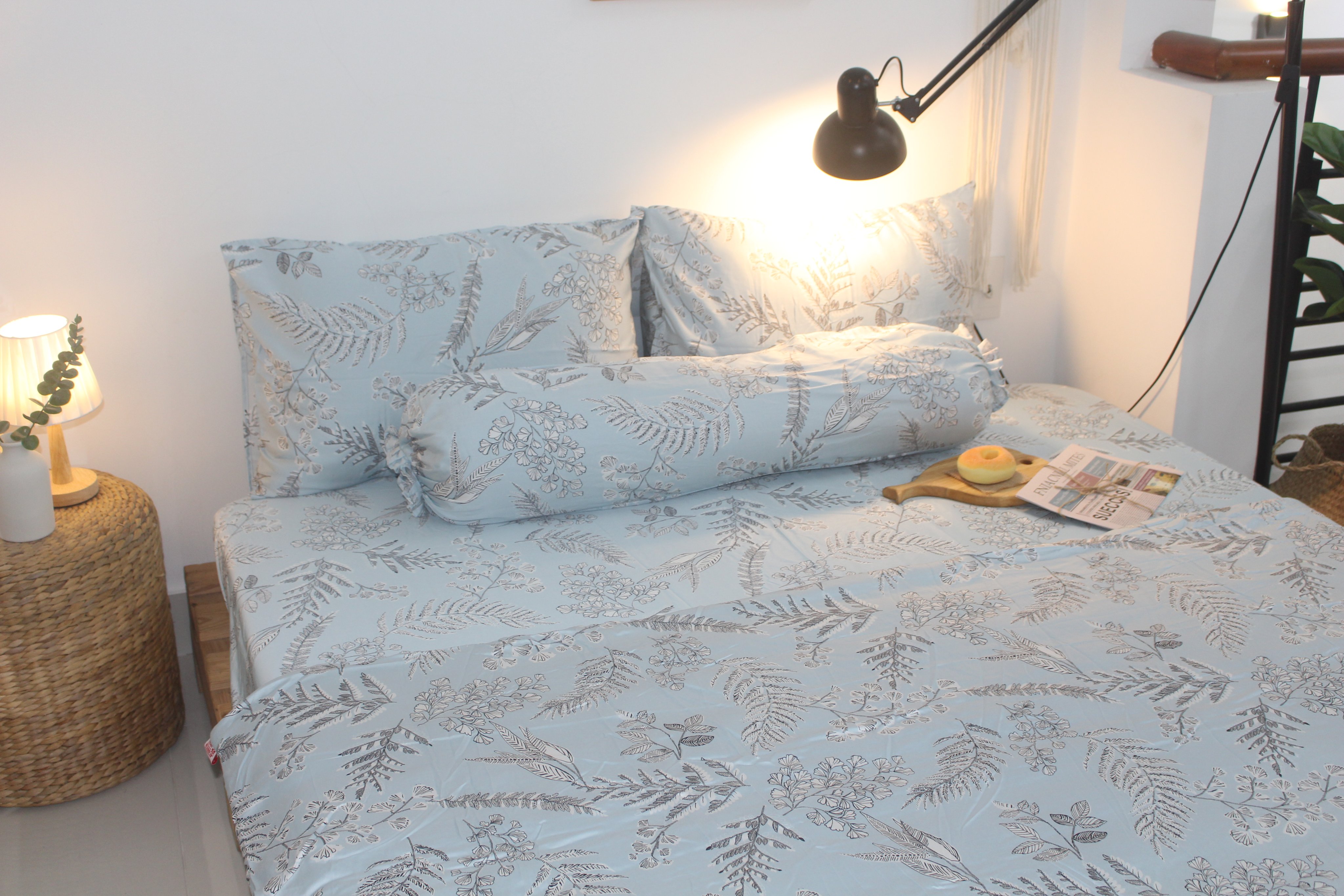 Bộ Chăn Drap gối TENCEL 60s Cao cấp mềm mịn mượt mà như lụa